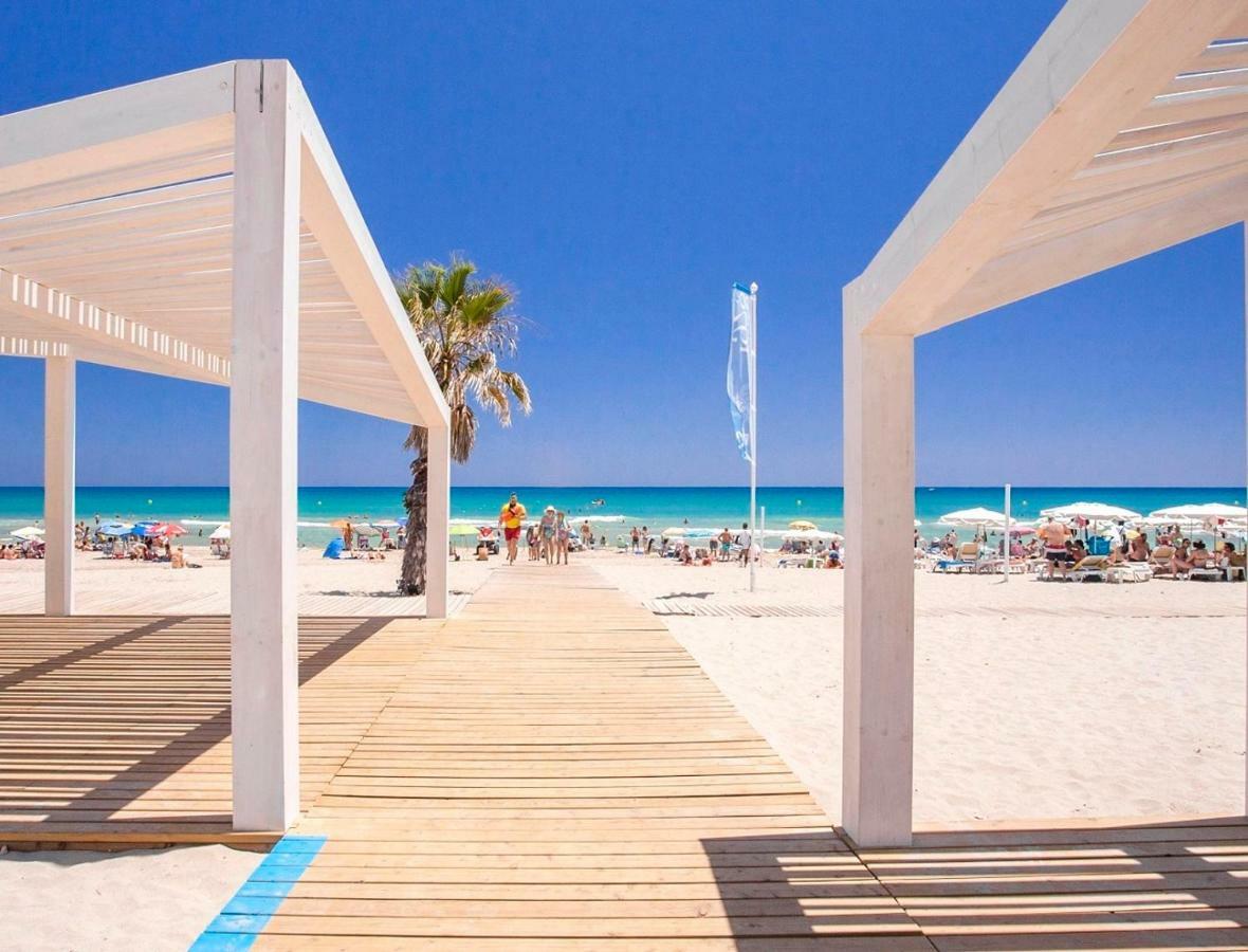Lovely, New, Bright 3 Mins To Beach Apt 105 Sq Meters Alicante Exteriör bild